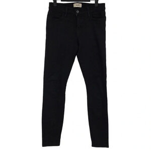 Baldwin Jeans Womens 27 Sophia Mid Rise Skinny Black Cotton Denim